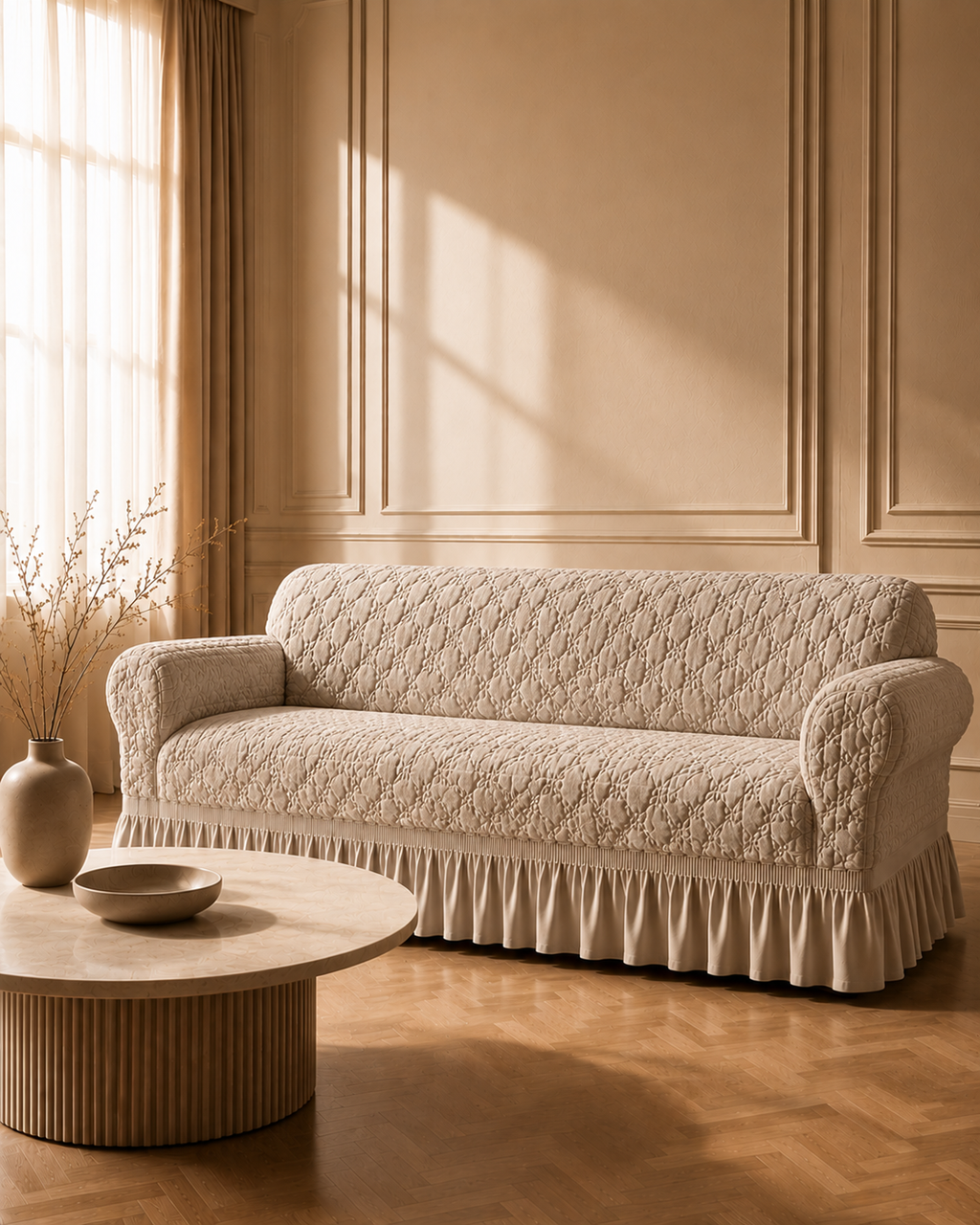 Premium Butterfly Stretch Sofa Cover